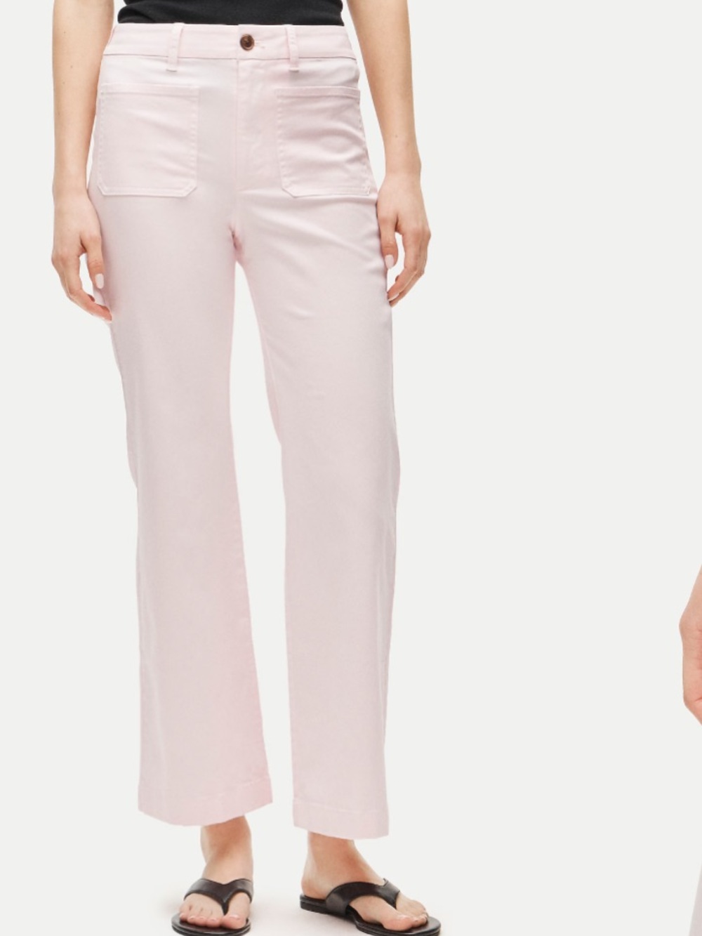 J. Crew light pink Cropped Chino Pants.